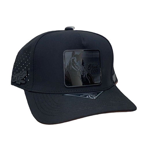 Premium Special Edition Blacked out Stud007 Cap with 007 emblem