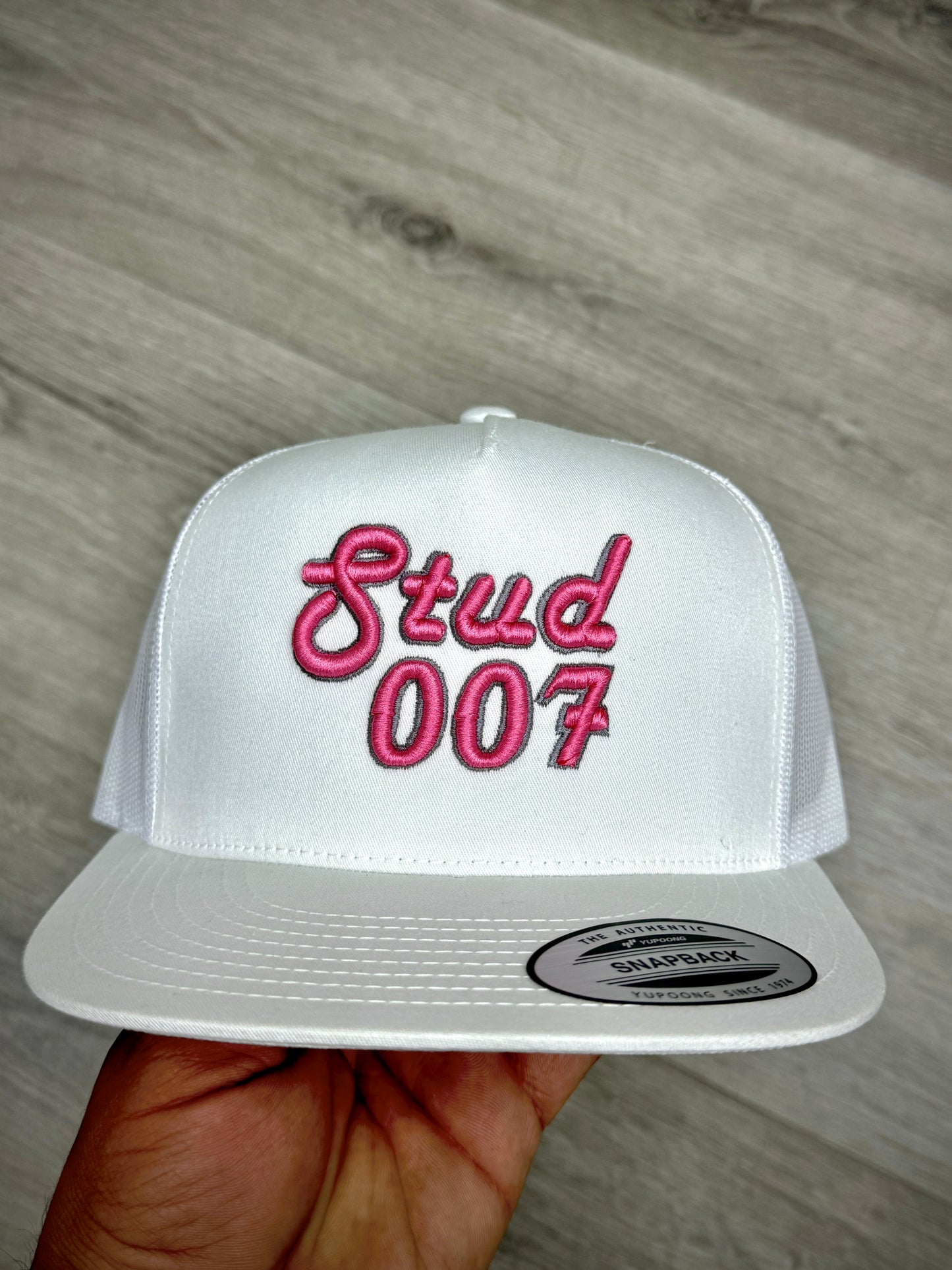 Pink Stud007 Trucker cap