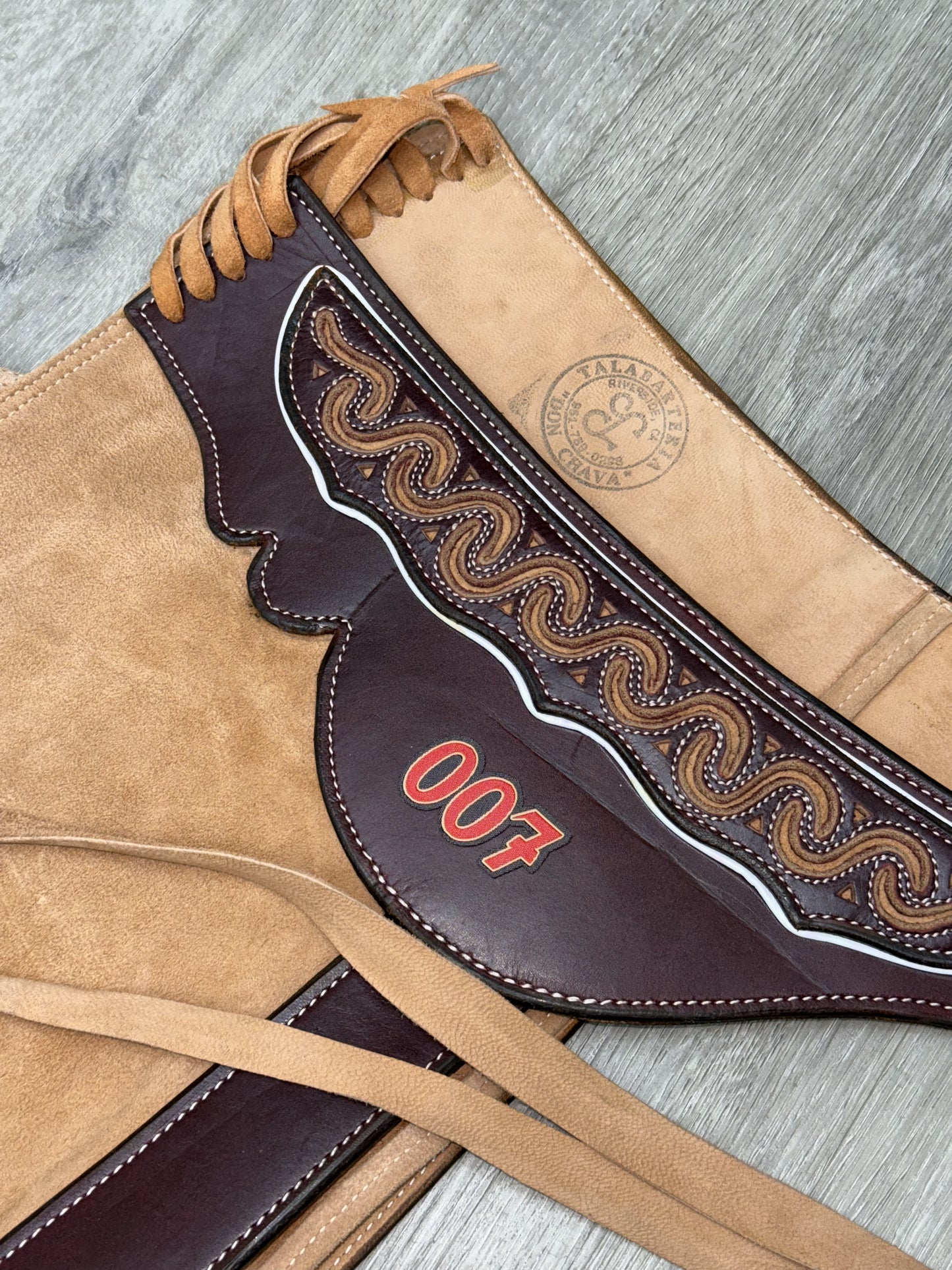 007 Red Gold Champion Patch