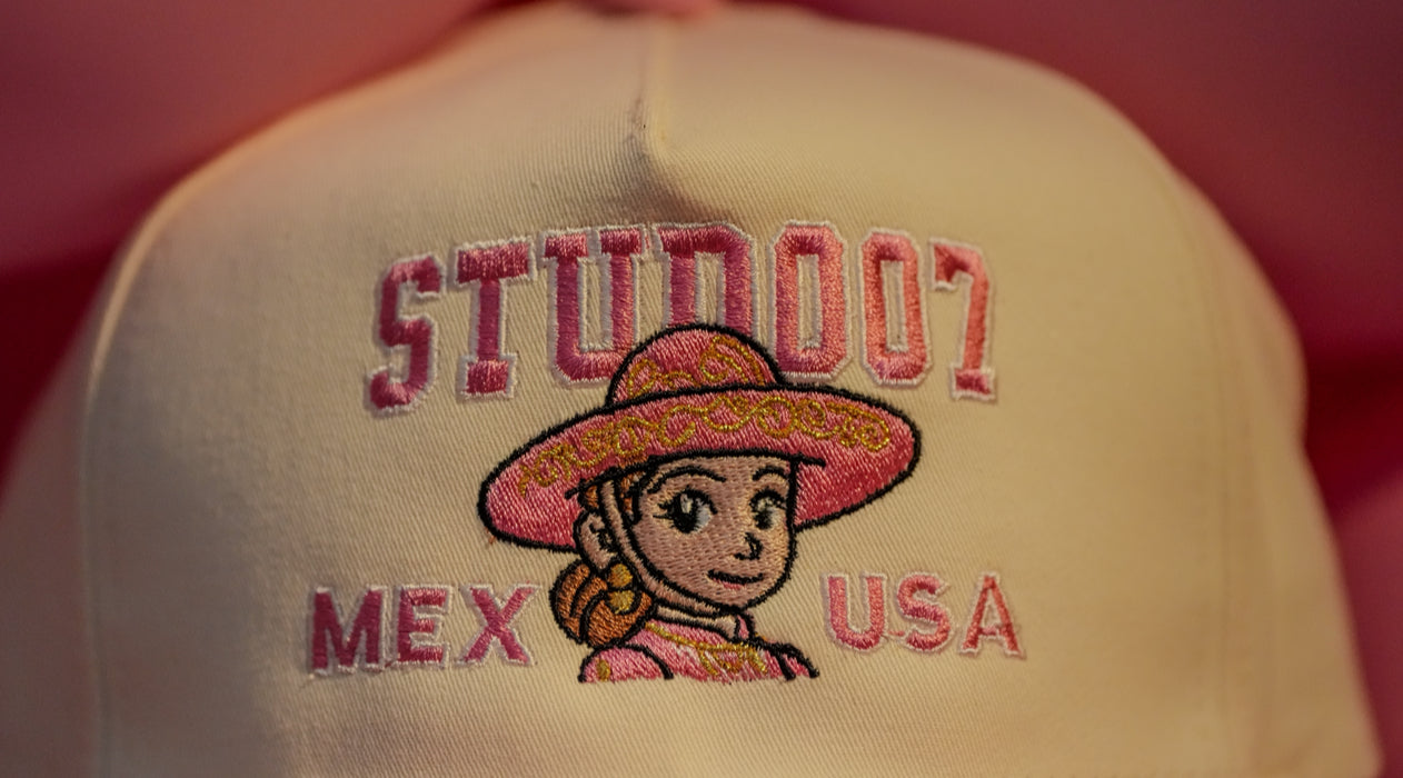 Amazona Cap 007 Pink Suede
