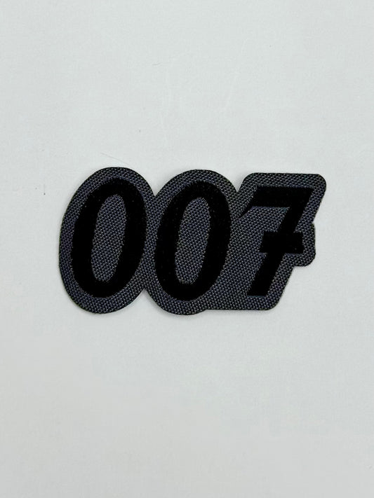 007 Blacked out Patch