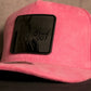 Pink Suede Blacked out Stud007 Emblem