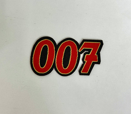 007 Red Gold Champion Patch